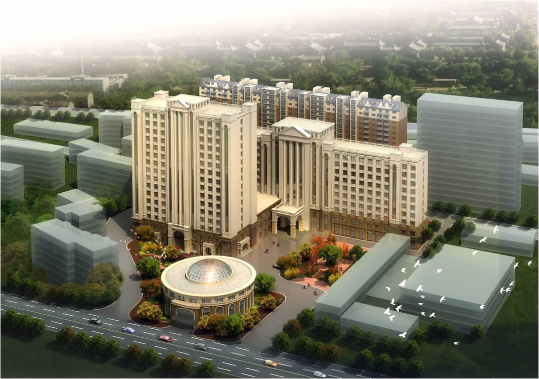 遼寧鳳城賓館4萬5千平米仿澳洲砂巖和藝術(shù)質(zhì)感涂料